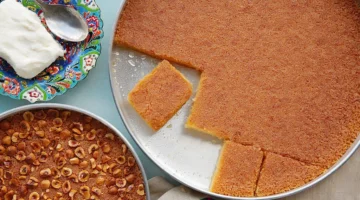 طريقة تحضير البسبوسة