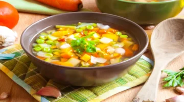 طريقة تحضير شوربة الخضار