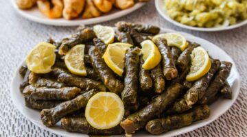 طريقة تحضير ورق العنب المحشي