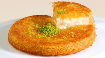 طريقة عمل الكنافة العادية بالشربات