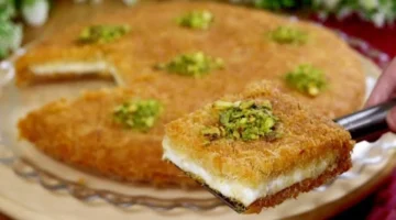 طريقة عمل الكنافة بالقشطة