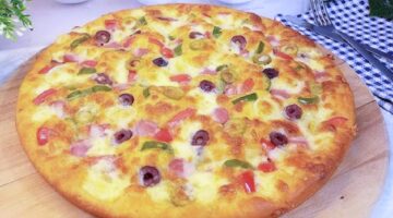 فطيرة جبنه طاسة سهلة وسريعة اكله عزومات