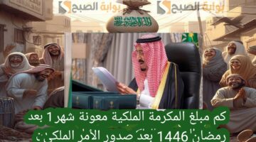 كم مبلغ المكرمة الملكية 1446