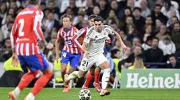 مباراة أتلتيكو وريال مدريد Atletico Madrid vs Real Madrid في دوري أبطال أوروبا 2024 2025. الموعد والقنوات الناقلة