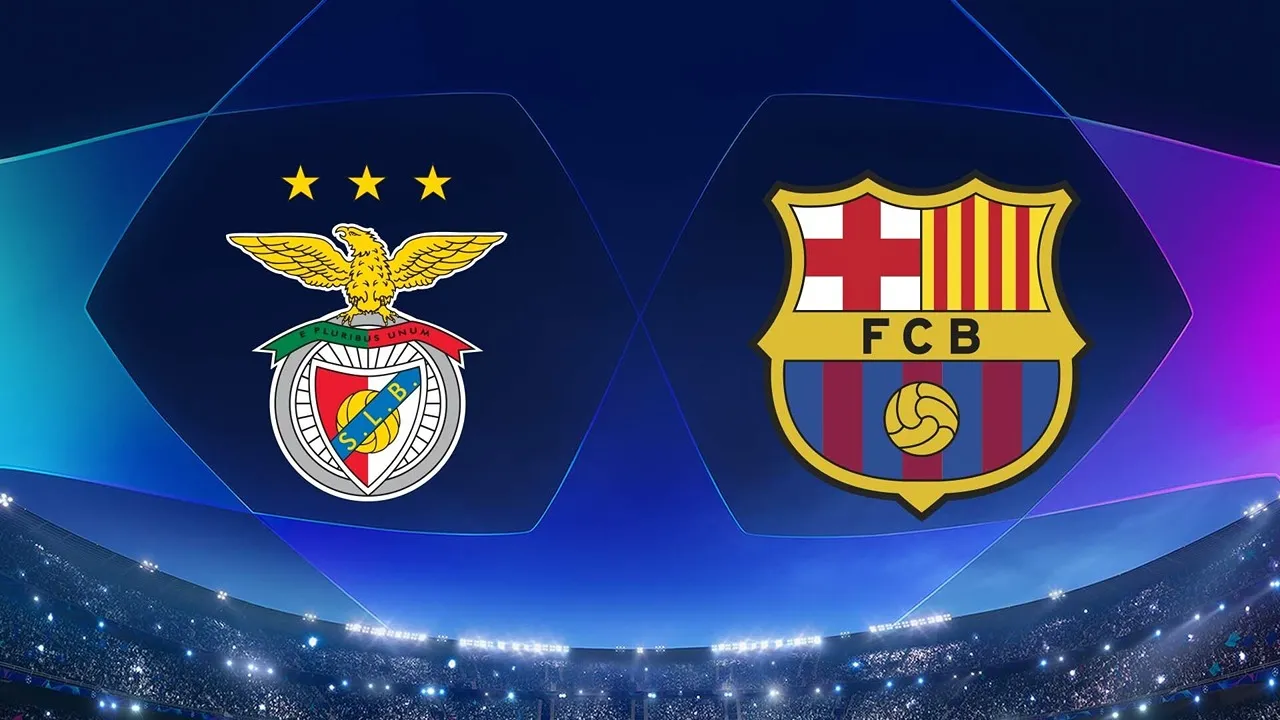 مباراة برشلونة وبنفيكا Barcelona vs Benfica في إياب دورالـ16 لدوري أبطال أوروبا.. الموعد والمعلق والقنوات الناقلة 2 مباراة برشلونة وبنفيكا Barcelona vs Benfica في إياب دورالـ16 لدوري أبطال أوروبا.. الموعد والمعلق والقنوات الناقلة