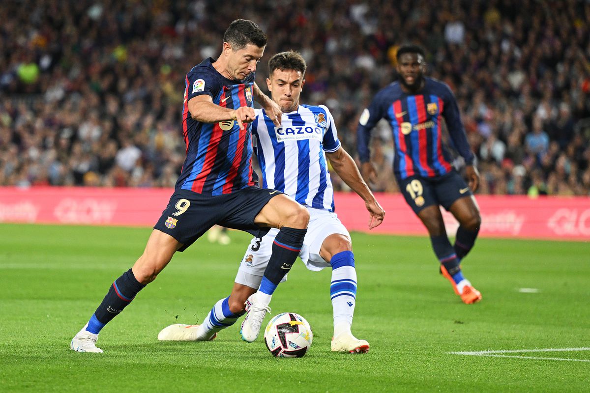 Barcelona vs Real Sociedad: القنوات الناقلة لمباراة برشلونة وريال سوسيداد بالدوري الإسباني