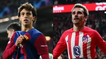 معلق مباراة برشلونة وأتلتيكو مدريد في الدوري الإسباني 2025