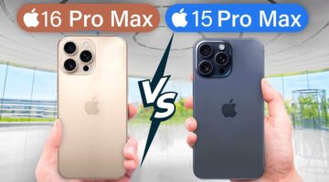 مقارنة بين iPhone 16 Pro Max و iPhone 15 Pro Max