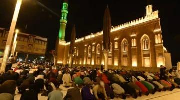موعد صلاة التراويح اليوم الأول رمضان 2025