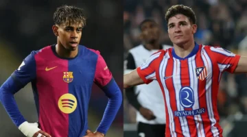 موعد مباراة أتلتيكو مدريد وبرشلونة في الدوري الإسباني 2024 2025