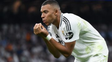 موقف مبابي من مباراة ريال مدريد واتلتيكو 1