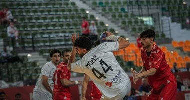 تأخر منتخب شباب اليد أمام ألمانيا في الشوط الأول بنتيجة 13-9 خلال البطولة العالمية في بولندا.
