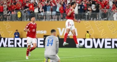 لقطة أسطورية.. لاعبو الأهلى يقدمون التحية لجماهيرهم في المدرجات