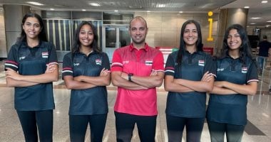 منتخب الناشئين في الطائرة الشاطئية ينطلق إلى المغرب تحضيرًا للبطولة الأفريقية