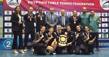 سيدات بتروجت يتوّجن بلقب الدوري الممتاز في تنس الطاولة