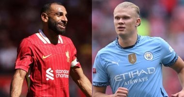 محمد صلاح ينافس هالاند في صدارة هدافي الدوري الإنجليزي عبر 3 سنوات 2 محمد صلاح ينافس هالاند في صدارة هدافي الدوري الإنجليزي عبر 3 سنوات