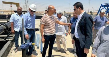 رئيس جهاز القاهرة الجديدة يطلق التشغيل التجريبي لمحطة معالجة مياه الصرف الصحي 5 رئيس جهاز القاهرة الجديدة يطلق التشغيل التجريبي لمحطة معالجة مياه الصرف الصحي