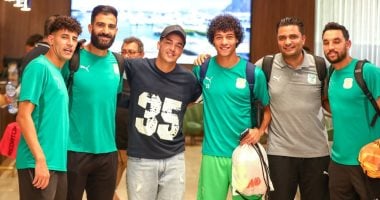 إلياس الجلاصى لاعب المصرى السابق يلتقى بفريقه قبل مواجهة الترجى الودية