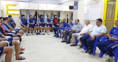 محسن صلاح وعادل فتحي يقدمان الدعم للاعبي المقاولون استعدادا للدوري 2 محسن صلاح وعادل فتحي يقدمان الدعم للاعبي المقاولون استعدادا للدوري