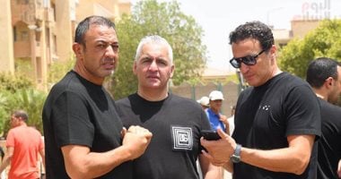 نجوم الرياضة يتوافدون لتقديم واجب العزاء في جنازة شقيق أبو حسين 2 نجوم الرياضة يتوافدون لتقديم واجب العزاء في جنازة شقيق أبو حسين