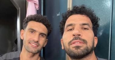 غرفة ملابس الزمالك تتشارك لحظة إيجابية بين المهدى سليمان وعواد