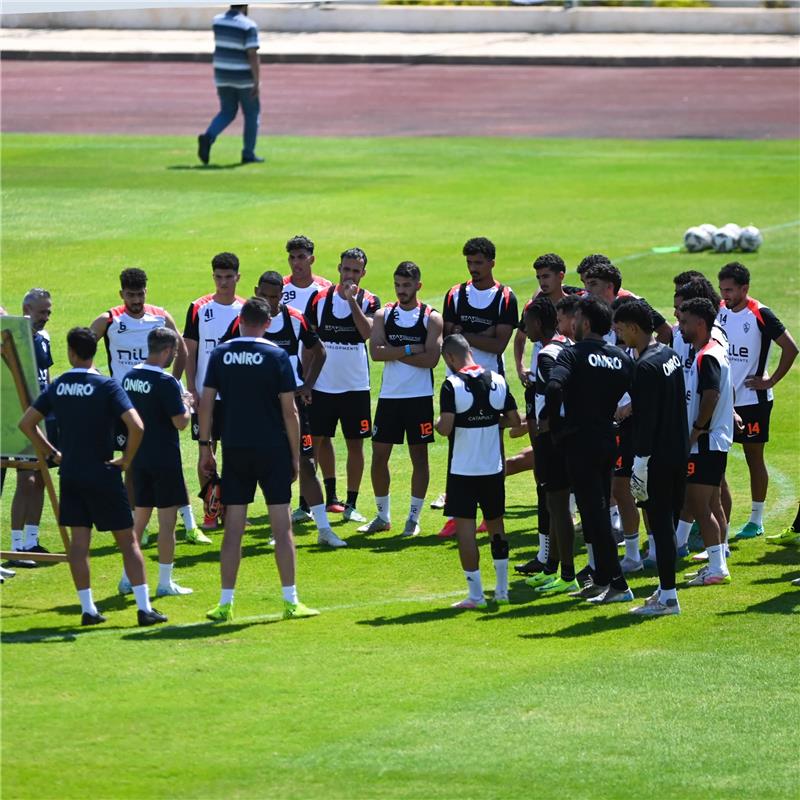 الصفقة الجديدة في مران الزمالك وتدريبات بدنية للاعبين تثير الحماس