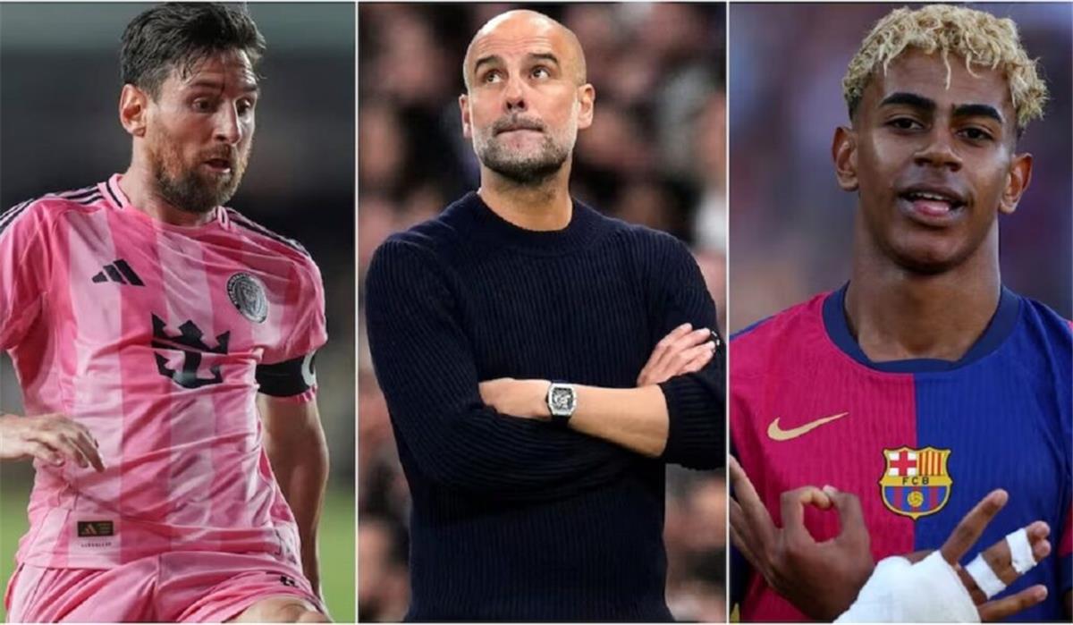 جوارديو لا يتردد في الرد على مقارنات لامين يامال بأسطورة ميسي