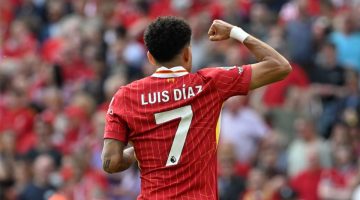 لويس دياز يترك ليفربول متجها إلى ناديه الجديد مع تفارير