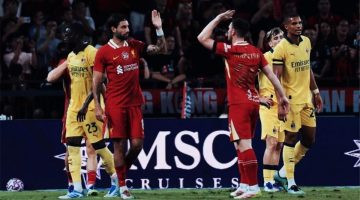 ليفربول يتعرض لخسارة قاسية برباعية أمام ميلان في مباراة ودية