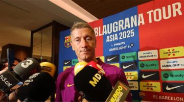 ليواندوفسكي يتحدث عن تحديات برشلونة ويستعرض رأيه في راشفورد الموسم