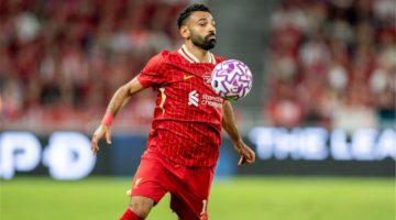 محمد صلاح يتألق في مباراة ليفربول الودية أمام يوكوهاما الياباني