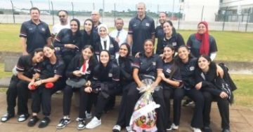 منتخب شابات الطائرة يغادر إلى الكاميرون استعدادا لبطولة الأمم الأفريقية