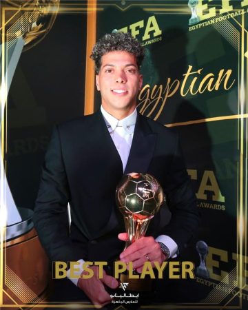 إمام عاشور يحرز لقب أفضل لاعب في الدوري المصري موسم 2024-2025 بجوائز دير جيست